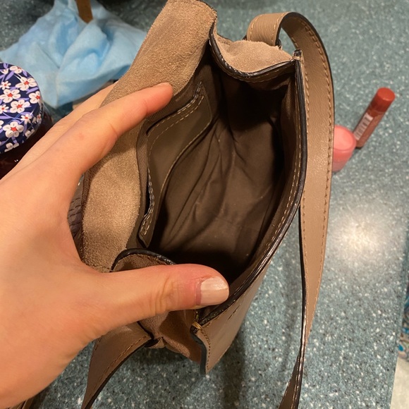 Chloe Marcie Suede Saddlebag Small - Picture 5 of 7